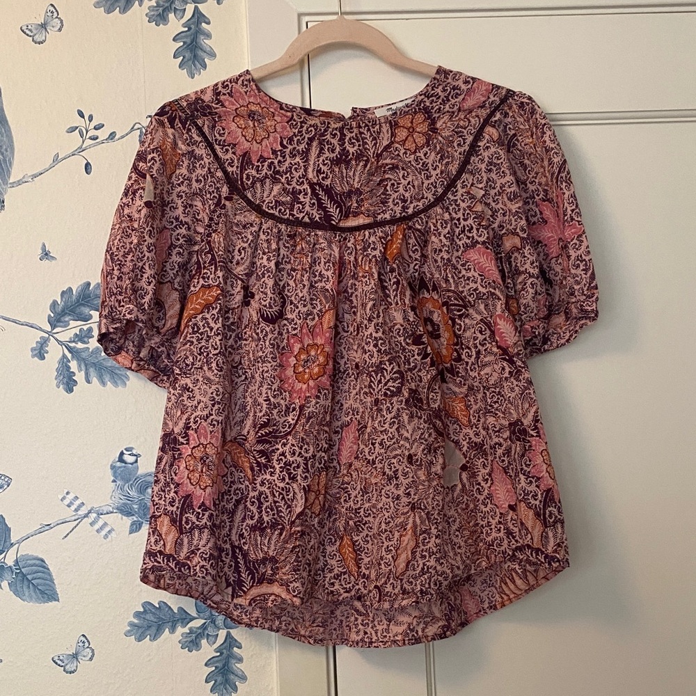 Madewell Peasant Top